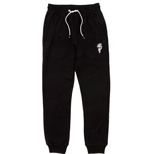 GOAT OG Fleece Joggers – Unisex, Zipper Pockets, Tapered Fit, Gray